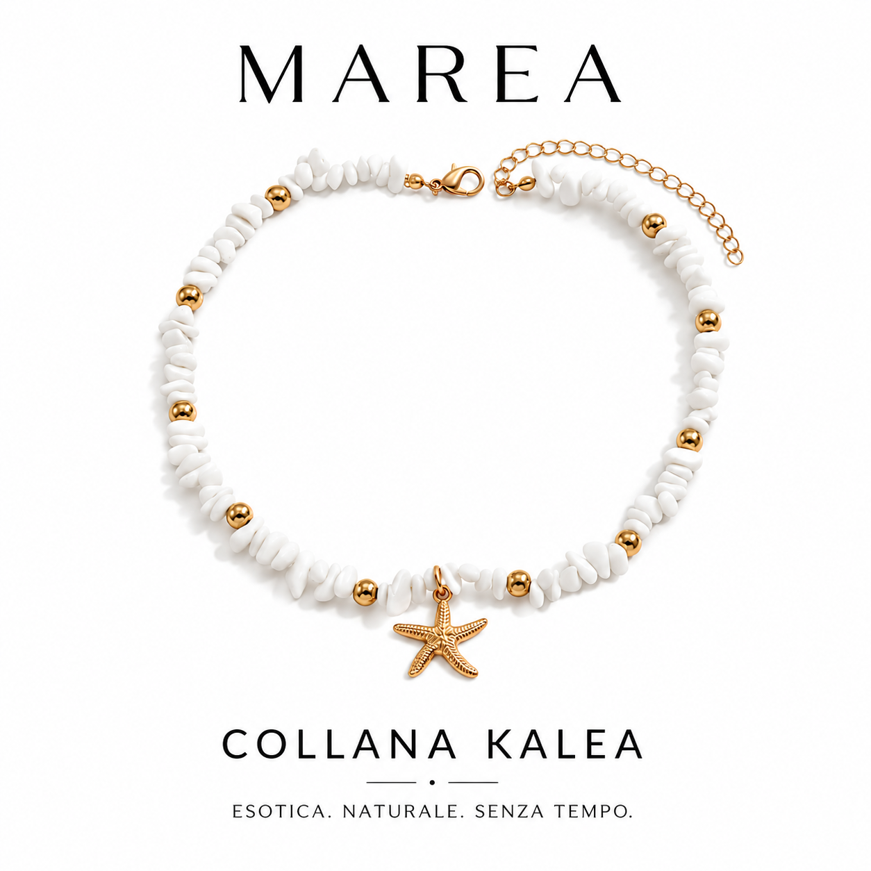 Collana Kalea™ – Stella Marina Dorata